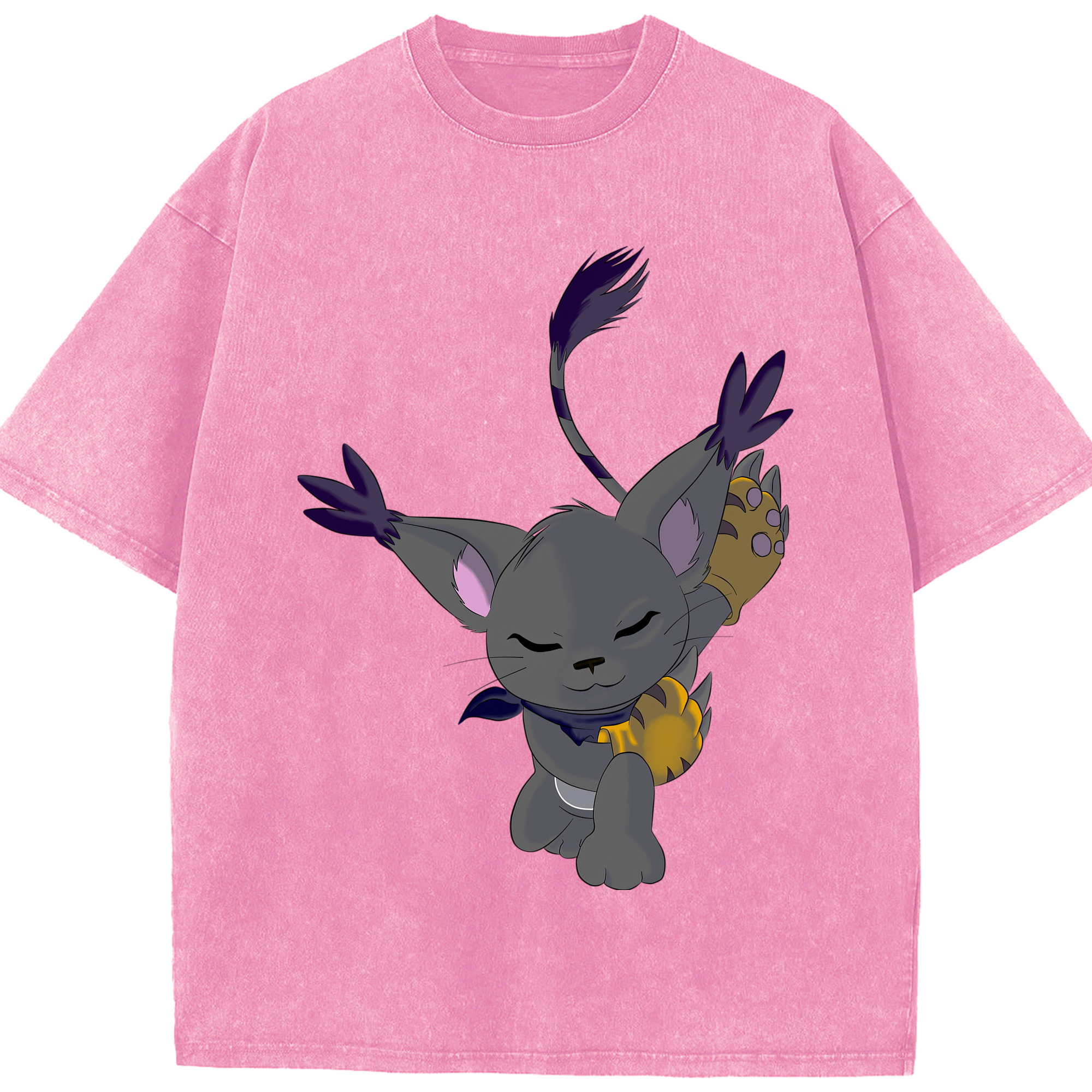 （画像用） Digimon デジタルモンスター/デジモン 綿100% ヴィンテージ風 半袖Tシャツ（フロントプリント）
